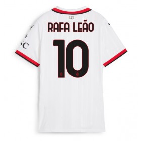 AC Milan Rafael Leao #10 Borte skjorte til dame 2024-25 Kortermet